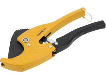 Труборіз VOREL для PVC, PEX, PP, PU, PE труб Ø≤ 64 мм [6/48]