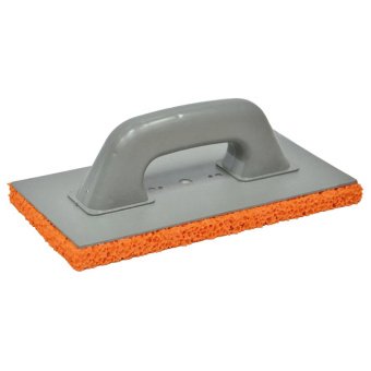 Терка пластмасова з помаранчевою губкою 130х270мм Favorit | 07-206