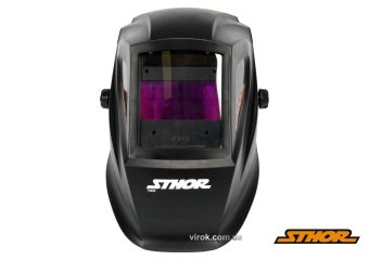 STHOR Маска зварювальника з автозатемнювальним світлофільтром, 100 х 50 мм  | 74484