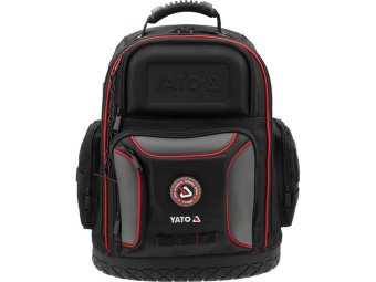 Рюкзак для інструментів YATO з 2 плечовими пасами,75 кишень,370х180х460 мм, з армованого нейлону [6]