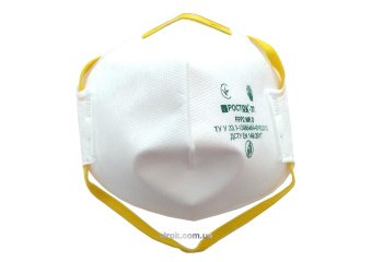 VIROK Респіратор протиаерозольний ТМ "" клас захисту FFP2, рівень захисту до 12 ГДК | 83V201