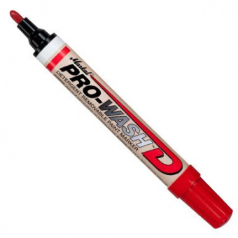 Смываемый маркер для временной маркировки Markal Pro-Wash D красный 97012