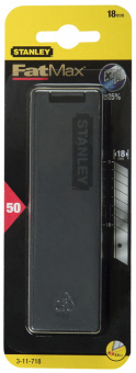 STANLEY 2-11-718 Лезвие 18мм FatMax® с отламывающимися сегментами (10шт.)
