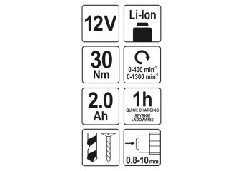 YATO Шуруповерт аккумуляторный YATO YT-82901