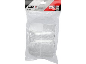 Екран захисний зовнішній YATO для масок електрозварювальника YT-73936, 270х 140 мм з полікарбонату