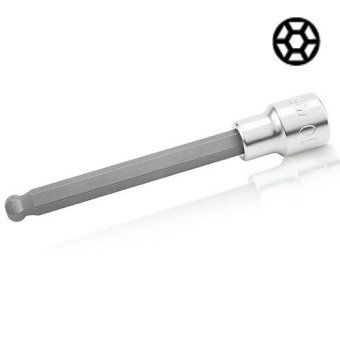 Насадка шестигранник HEX TOPTUL 8 мм 140мм 1/2" с шаром BCSA1608