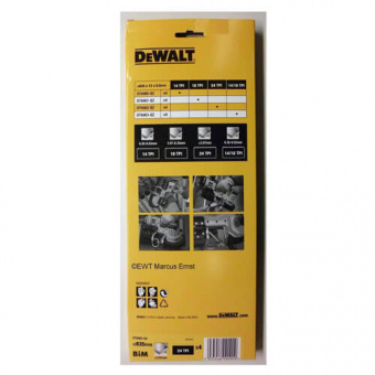 DeWALT Полотно пильное по металлу 18 TPI, для ленточной пилы DCS371, 4 шт.