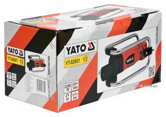 YATO Вібратор для укладання бетону мережевий YATO : 2300 Вт, з булавою l= 4 м, Ø= 35 мм  | YT-82601