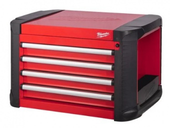 MILWAUKEE Шафа металева з 4 відсіками, STC30-1, для зберігання інструментів, 78см | 4932478850