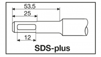MILWAUKEE Долото для зняття плитки SDS-PLUS| 4932353424