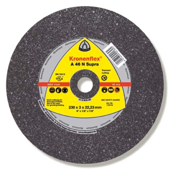 Klingspor Круг відрізний А46N Supra 125х2,5х22, алюміній