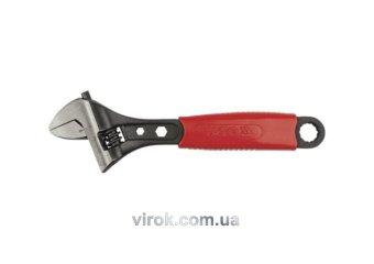 YATO Ключ розвідний YATO "PROFI" : L= 250 мм, ПВХ Ручка  | YT-2172