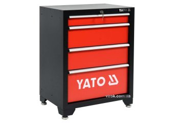Шафа для майстерні YATO : 4 шуфляди, 660 x 457 x 863 мм [1]