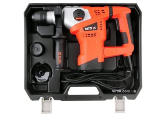 YATO Бочковой вертикальный перфоратор по бетону SDS+ YATO YT-82127