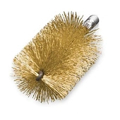 Щетка котельная 30х80х100х160мм с наружной резьбой 1/2, стальная проволока прямоугольное LESSMANN