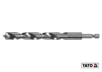 YATO Свердло по дереву YATO : Ø12 x 100/60 мм, хвостовик- HEX 1/4", HSS 4241  | YT-33867
