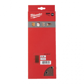 MILWAUKEE Шлифовальные листы 115 X 230 H&L GR 80 - 10 PCS | 4932492265