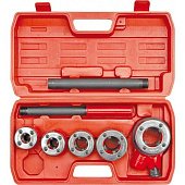 VOREL Набір різьбонарізний 3/8"-5/4" В кейсі 8 шт.  | 55820