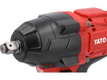 Гайковерт ударний акумуляторний YATO: 18 В Li-Ion, квадрат 1/2", 850 Нм (БЕЗ АКУМУЛЯТОРА) [6]