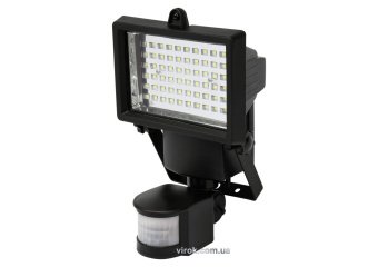 YATO Прожектор діодний з датчиком руху YATO : сонячна батарея, Li-Ion 3,7 В ; P= 4 Вт, Ф= 380 lm  | 