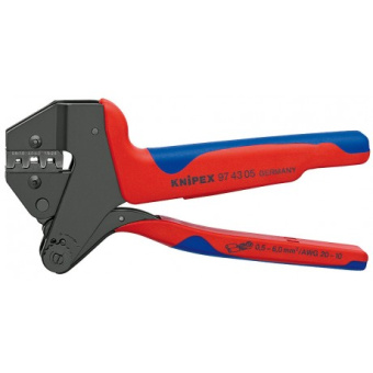 KNIPEX Инструмент опресовочний системный 97 43 05 (для сменных матриц) | 97 43 05