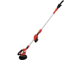 YATO Шліфмашина для стін і стель на телеск штанзі YATO: акумул- 18В, диск Ø=215мм, штанга- 110-165 с