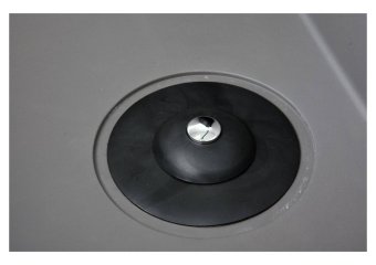 FALA Корок до ванни і раковин, силіконовий , Ø= 100 мм, чорний  | 74780