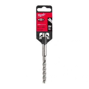 MILWAUKEE Бур SDS-PLUS MX4 , Ø8,0х115х50мм | 4932352021