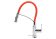 FALA Змішувач води "FLEXIBLE-2"для раковини з гнучкою червоною лійкою,регулюв.потоку води,l=60см(DW)