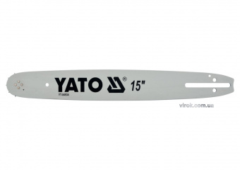 YATO Шина напрямна ланц. пили YATO l=15"/38 см (64 ла),шир.пазу-1,5мм для ланцюгів YT-84941,YT-84963