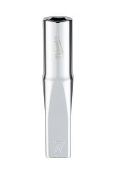 MILWAUKEE Головка хромована метрична подовжена 1/4'', 7мм | 4932478327