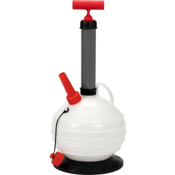 VOREL Помпа ручна для відкачування оливи , ємність- 6 л, 4 трубки  | 78032