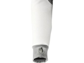 Худі флісовий з поліестеру YATO розмір S, біло-сірий, 5 кишень [20]