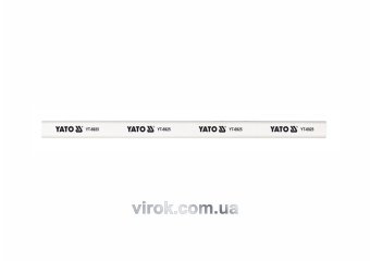 YATO Олівець столярний YATO : L= 245 мм х 15 мм, білий. уп. 144 шт.  | YT-6925