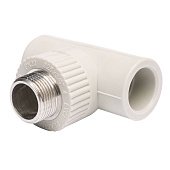 Трійник з зовнішньою різьбою PP-R 25х3/4х25 Україна | 77-351