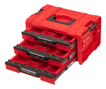 QBRICK SYSTEM Ящик для інструментів PRO Drawer 3 Toolbox 2.0 Expert RED Ultra HD Custom