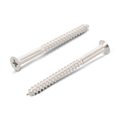 Шуруп нержавеющий универсальный, потай ART 9050 4,5 x100/60 A2 PZ2 неполная резьба