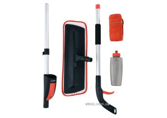 LUND Швабра з розпилювачем : з 2 мікрофібрами, платформа- 41х13 см, ємність- 350 мл, l= 118 см  | 67