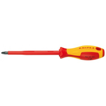 KNIPEX Викрутка для гвинтів з хрестовим шліцом Pozidriv 98 25 04 | 98 25 04