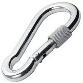 Карабин пожарный с замком DIN 5299 D М12х140