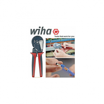 WIHA Автоматический обжимной инструмент для муфт для оконцевания жил 210 мм WIHA 41246 | W41246