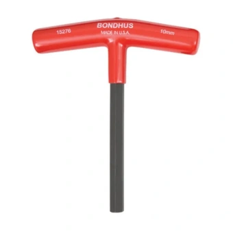 Отвертка Т - образная BONDHUS ( БОНДХУС ). 10мм. Hex End T-Handle Sets ProGuard 15276