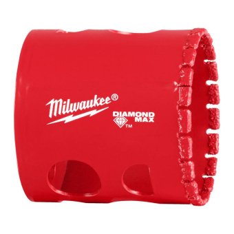 MILWAUKEE Коронка алмазна Diamond Plus/Max, діаметр 44мм (5/8''х18) (свердління з водою)