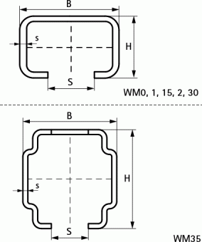 Walraven BIS RapidRail® Профіль монтажний 30х15х2мм 3м тип WM1
