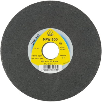 Круг з нетканого абразивного матеріалу Klingspor MFW 600 Coarse (125x22x6 мм) (342218)