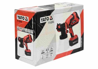 YATO Краскопульт аккумуляторный 18В 4Ач YATO YT-82765