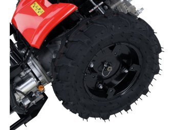 Мотоблок бензиновий  YATO: 4,1 кВт, бак- 3,6 л,  колеса Ø= 500 мм, 3 передачі вперед вперед/3 назад