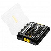 Набір торцевих головок 1/4" STANLEY "FATMAX® Maxi Drive", 48 предметів, в пластиковому кейсі.