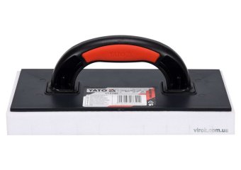 YATO Терка пластикова з губкою h= 30 мм YATO: 270 x 130 мм, для змивання керамічної плитки  | YT-519