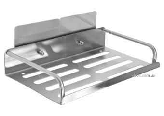 FALA Полка для санвузлів приклейовальна на 2-сторонньому скотчі 3М; 200х40х115 мм  | 69377